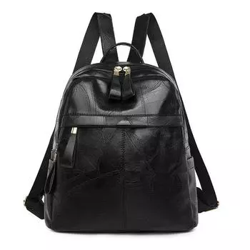 Сумка через плечо для женщин, легкая корейская версия, простая женская сумка из мягкой кожи PU, рюкзак большой емкости для путешествий и отдыха