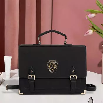 Сумка через плечо для женщин, модная, простая, для работы, бизнеса, офиса, повседневная чёрный