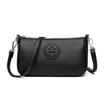 Сумка через плечо для женщин, модная женская сумка через плечо, брендовая диагональная сумка через плечо из искусственной кожи, повседневная дизайнерская дорожная сумка для телефона синий