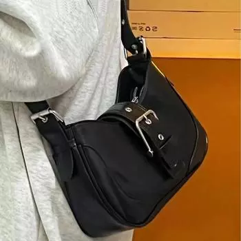 Сумка через плечо для женщин, новая, милая и крутая, горячая, женская, мотоциклетная сумка, ретро, высококачественная, универсальная, через плечо, женская сумка для поездок на работу