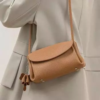 Сумка через плечо для женщин, новая модная осенняя мини-сумка из мягкой кожи для женщин