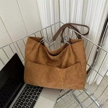 Сумка через плечо для женщин, новая модная и универсальная, большая вместимость, легкая холщовая сумка для девочек, легкая сумка-тоут