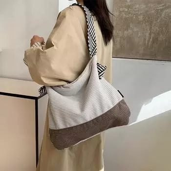 Сумка через плечо для женщин, новая вместительная бархатная сумка, ленивый стиль, универсальная сумка для игрушек в дорогу