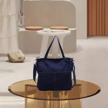 Сумка через плечо для женщин Повседневная женская женская сумка через плечо для путешествий на открытом воздухе темно-синий