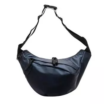 Сумка через плечо для, женская сумка-хобо, однотонная сумка большой вместимости, легкая сумка кроссбоди синий