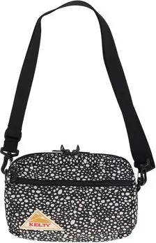 Сумка через плечо DP RECTANGLE ZIP SHOULDER 3259259424 Черный далматин [Kelty]