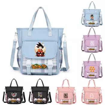 Сумка через плечо Dragon Ball, сумка через плечо, школьная сумка для девочек-подростков, школьная сумка для мужчин и женщин, дорожная сумка для отдыха