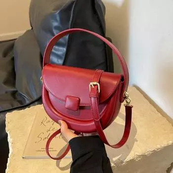 Сумка через плечо Hasp для женщин с внутренним отделением, карманом-клапаном, ПУ-сумки, внутренний карман на молнии