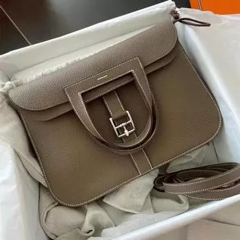 Сумка через плечо Hazan First Layer из коровьей кожи в форме подковы 2024 года: Универсальный, высококлассный стиль для поездок на работу