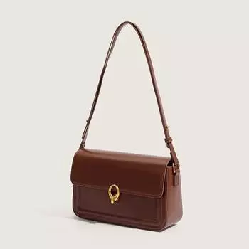 Сумка через плечо из искусственной кожи, деловые сумки через плечо для женщин, винтажный многофункциональный кошелек со съемным ремешком чёрный