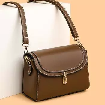 Сумка через плечо из искусственной кожи для женщин, сумки-мессенджеры с клапаном, новая