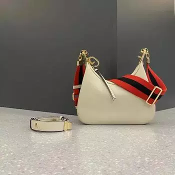 Сумка через плечо из коровьей кожи Head Layer, новая контрастная цветная плетеная сумка-полумесяц, сумка-пельмень в стиле ретро, однотонная, темпераментная сумка через плечо 23x7x18xcm бездна