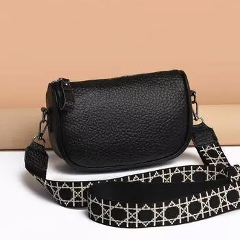 Сумка через плечо из коровьей кожи, модная дизайнерская, роскошная, однотонная, из натуральной кожи, женская, простая, для отдыха и путешествий