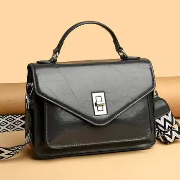 Сумка через плечо из натуральной коровьей кожи для женщин, высококачественная женская сумка через плечо