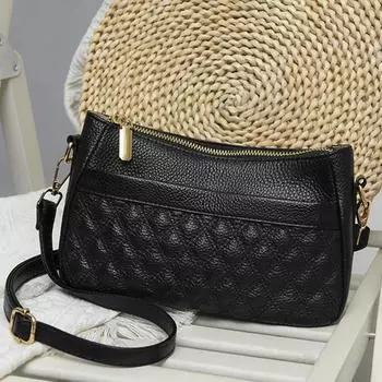 Сумка через плечо из натуральной коровьей кожи для женщин, вместительная женская сумка-тоут, мягкая, однотонная, роскошная, дизайнерская