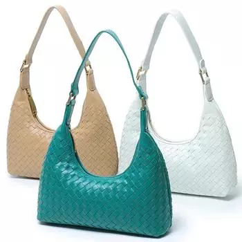 Сумка через плечо из натуральной кожи ручной работы из овчины 25x6x24cm кислотные зеленого