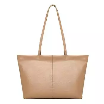 Сумка через плечо из натуральной кожи для женщин, однотонные сумки через плечо, большая вместимость, сумки из коровьей кожи