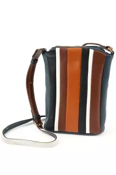 Сумка через плечо из натуральной кожи темно-синего цвета [Dakota] женская DA-1034582-60