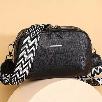 Сумка через плечо из натуральной кожи для женщин, сумки на плечо, роскошная сумка, однотонная кожаная сумка-мессенджер