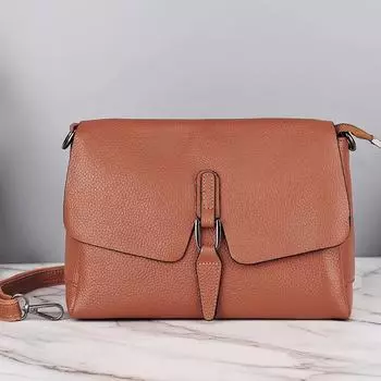 Сумка через плечо из натуральной кожи, женская сумка для мам, модная сумка для женщин среднего возраста, для пожилых людей, мягкая кожаная маленькая сумка оранжевый