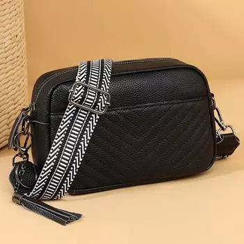 Сумка через плечо из натуральной кожи для женщин, сумка через плечо из коровьей кожи, женская сумка-мессенджер, высокое качество