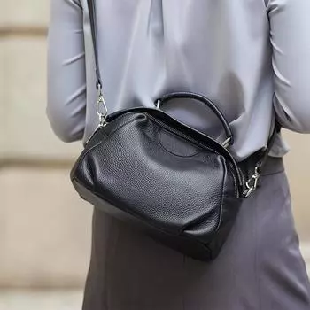 Сумка через плечо из натуральной кожи для женщин, модные сумки-мессенджеры с верхней ручкой