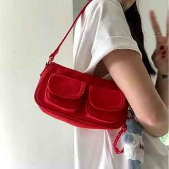 Сумка через плечо из нейлона, сумка через плечо из ткани Оксфорд, сумка из ткани Оксфорд, повседневная уличная одежда чёрный