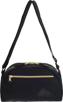 Сумка через плечо ЭЛЕГАНТНАЯ СУМКА С МЕТАЛЛИЧЕСКОЙ МОЛНИЕЙ И КРУГЛЫМ ВЕРХОМ S 3259257624 Золотая [Kelty]