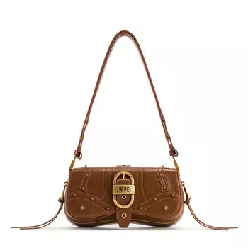 Сумка через плечо Joy Embossed Brown [JW PEI] -