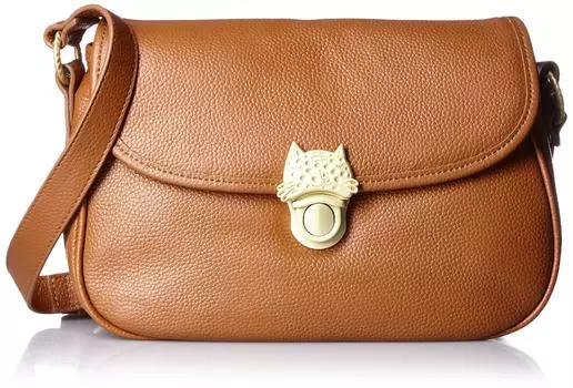 Сумка через плечо Кариянеко Коричневая [Цумори Чисато]