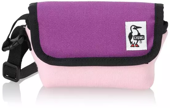 Сумка через плечо Компактный чехол для камеры Пот Нейлон [Chums] Мужская розовый