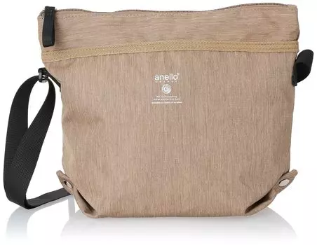 Сумка через плечо легкая водоотталкивающая гибкая GHM0591 BE [Anello Grande]