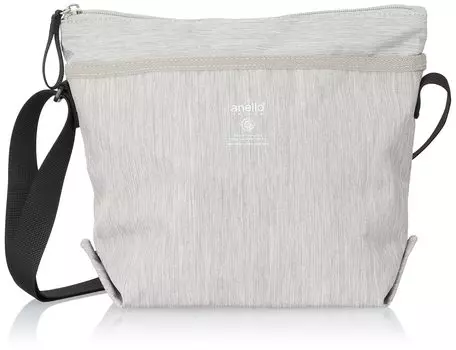 Сумка через плечо легкая водоотталкивающая гибкая GHM0591 LGY [Anello Grande]