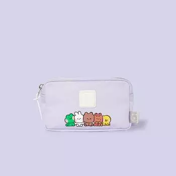 Сумка через плечо Line Friends Mini Ni Siro Kara лавандового цвета Yoko