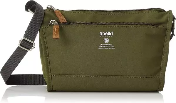 Сумка через плечо мини CABIN GTM0173Z Olive [Anello Grande] легкая/водоотталкивающая/многофункциональная
