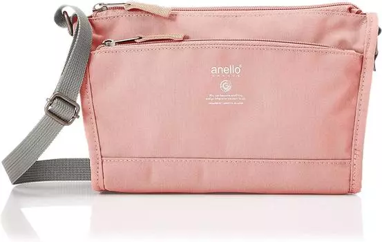 Сумка через плечо мини CABIN GTM0173Z розовая [Anello Grande] легкая/водоотталкивающая/многофункциональная