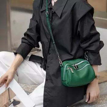 Сумка через плечо Мини-сумка Летняя Высококачественная Текстура Нишевая Сумка Для Мобильного Телефона Легкая Роскошная Кожаная Женская Сумка