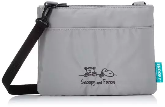 Сумка через плечо Мини-сумка Мини-сумка через плечо Sacoche Crossbody Легкая маленькая сумка через плечо Furlong 0264 Серая один размер [Snoopy] Женская (СПЗ-2646)