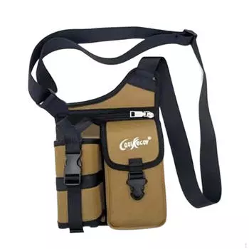 Сумка через плечо модная на открытом воздухе для рыбалки, шопинга, пешего туризма хаки