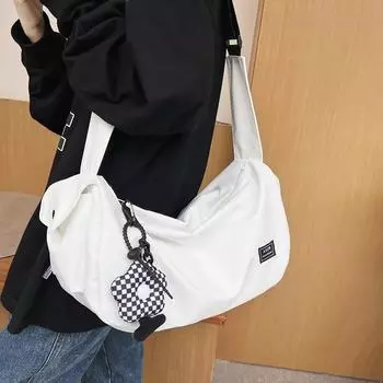 Сумка через плечо, мужская модная повседневная сумка через плечо, новый японский рюкзак через плечо, легкая и простая мужская сумка для пар M