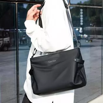 Сумка через плечо мужская сумка через плечо сумка через плечо большой емкости сумка-мессенджер чёрный