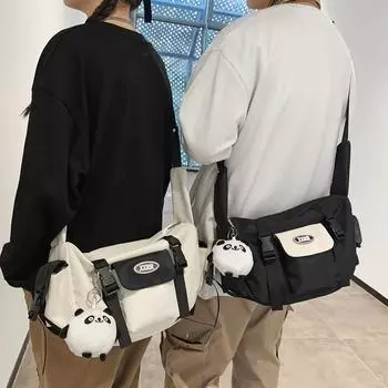 Сумка через плечо Мужская сумка через плечо Открытый водонепроницаемый спортивный рюкзак через плечо белый