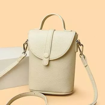 Сумка через плечо на одно плечо, многослойная сумка для мобильного телефона, вместительная, универсальная, маленькая ручная сумка чёрный