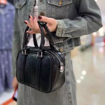 Сумка через плечо Niche Design Boston, женская, ретро, высокого класса, портативная, маленькая, квадратная сумка розовый