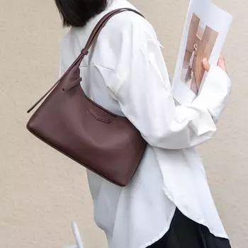 Сумка через плечо Niche Design из кожи, женская сумка через плечо, универсальная сумка через плечо 28*23*11CM