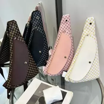 Сумка через плечо Niche Design, осенняя сумка для мобильного телефона большой емкости, корейская версия женской сумки на одно плечо белый