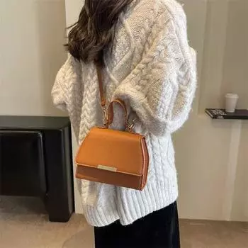 Сумка через плечо Niche Design, женская, новая, повседневная, простая, однотонная, сумка через плечо, ленивый стиль, роскошная брендовая сумка через плечо