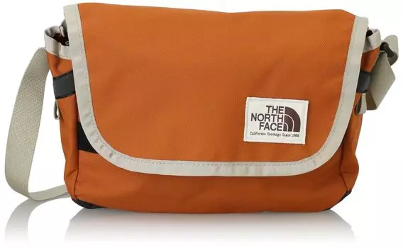 Сумка через плечо North K из коричневой кожи ONESIZE [The Face]