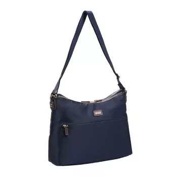 Сумка через плечо Обработка тефлоном Возможная установка С задним карманом Темно-синий [Macintosh Philosophy] [Amelia 2] № 68093 Женская