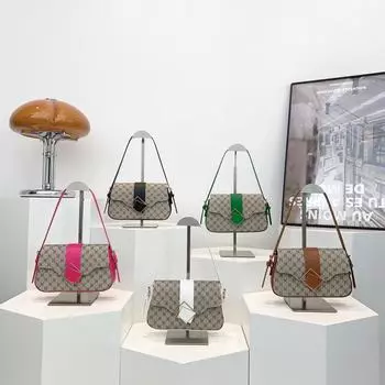 Сумка через плечо подмышкой Простая и модная небольшая квадратная сумка для поездок на работу Повседневная модная и красивая повседневная сумка через плечо для женщин